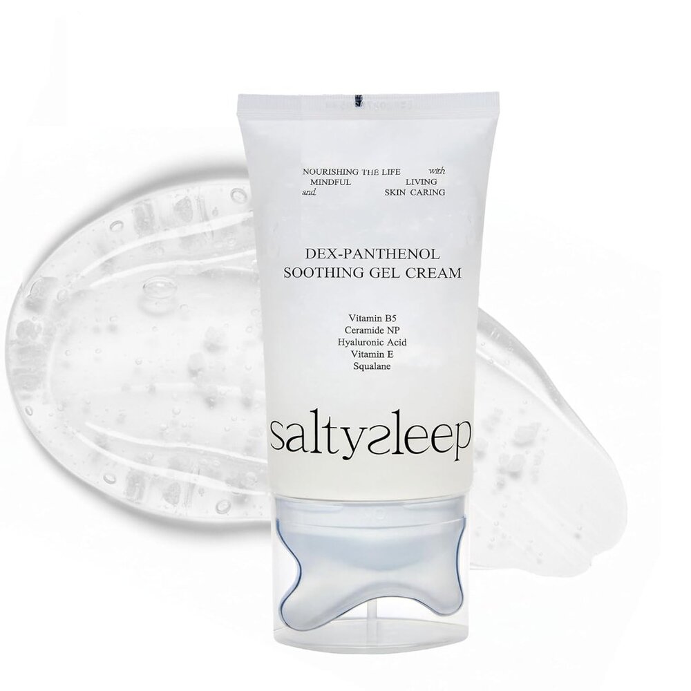 SaltySleep Soothing Gel Cream Hydrating Face Moisturizer Dex-Panthenol KOREAN